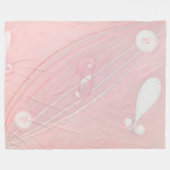 Hilma af Klint von The Eros Series, nr. 8 Fleecedecke (Vorderseite (Horizontal))