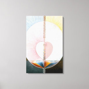 Hilma af Klint - WAS FÜR EIN MENSCHLICHES Wesen IS Leinwanddruck