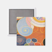 Hilma af klint werfen Kissen Case-Mate iPhone Fall Magnet (Vorderseite/Rückseite)