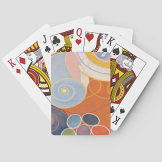 Hilma af klint werfen Kissen Case-Mate iPhone Fall Spielkarten