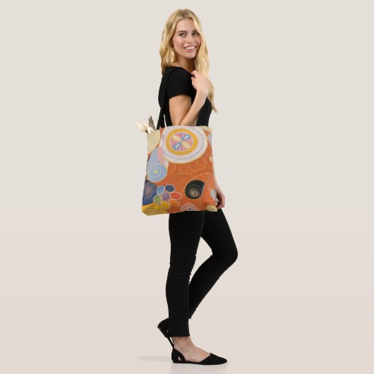 Hilma af klint wurf tasche (Am Model)