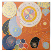 Hilma Af Klint YOUTH The Ten Largest No. 3 Fliese (Vorderseite)