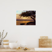 HILO BAY SUNDOWN in HAWAII Poster (Küche)