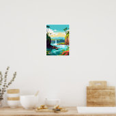 Hilo Hawaii Art Vintag Poster (Küche)