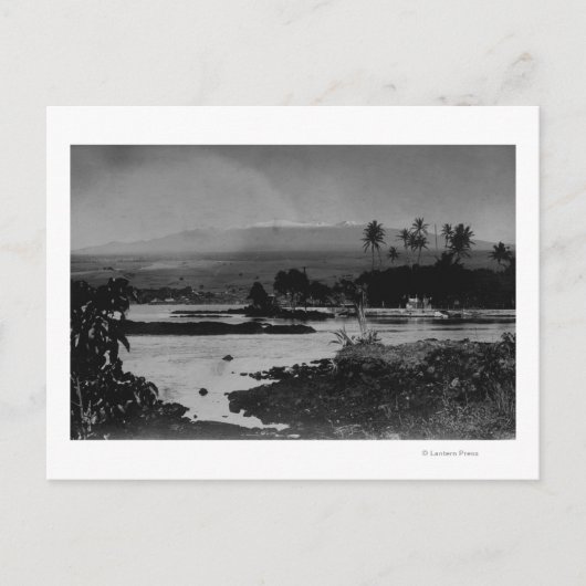 Hilo, Hawaii - Blick auf das Stadtbild Postkarte (Vorderseite)