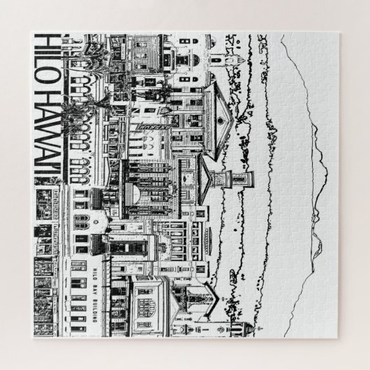 Hilo Hawaii-Puzzle Puzzle (Horizontal)