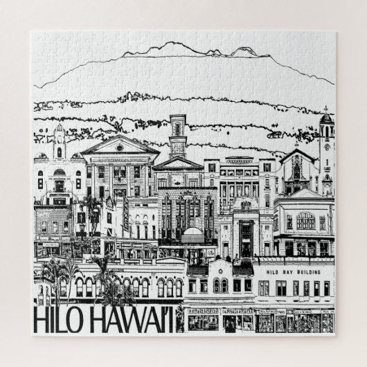Hilo Hawaii-Puzzle Puzzle (Vertikal)