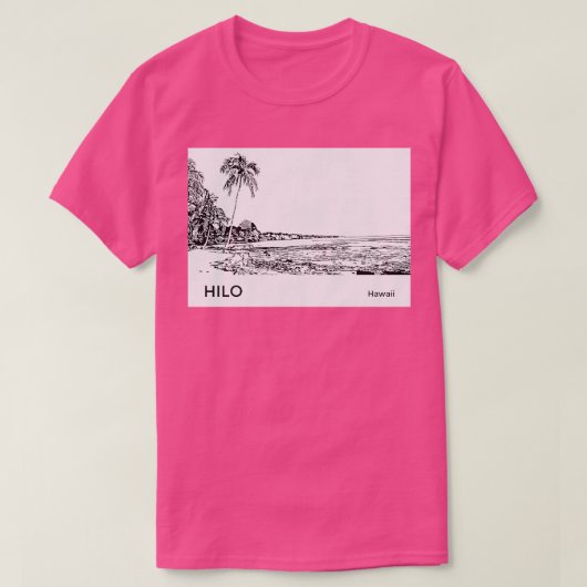 Hilo Hawaii TShirt (Design vorne)