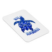 Hilo Hawaii Vacation Tribal Turtle Magnet (Rechte Seite)