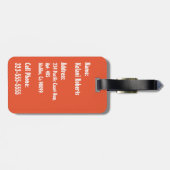 Hilo Hawaiian Palms anpassbare Gepäckmarken Gepäckanhänger (Rückseite horizontal)