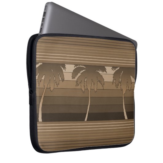 Hilo Hawaiian Palms Neoprene Wetsuit Laptopschutzhülle (Vorne Rechts)