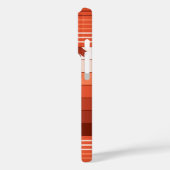 Hilo Hawaiian Palms Striped Coral Case-Mate iPhone Hülle (Rückseite / Links)