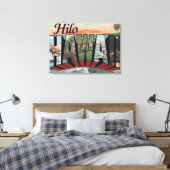 Hilo, HawaiiLarge Letter ScenesHilo, HI Leinwanddruck (Insitu (Schlafzimmer))