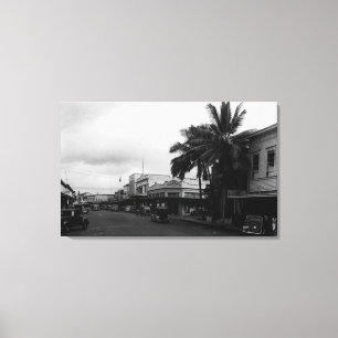 Hilo, HawaiiStreet Ansicht PhotographHilo, HI Leinwanddruck