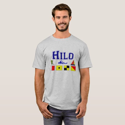 Hilo, HI T-Shirt (Vorne ganz)
