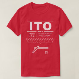 Hilo International Airport ITO T - Shirt