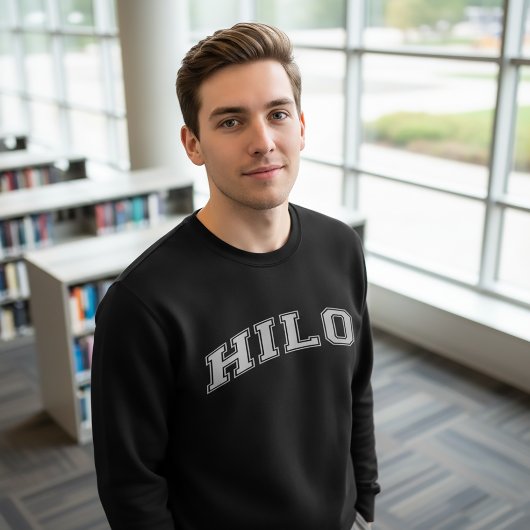 HILO University Style Sweater America Uni Sweatshirt
