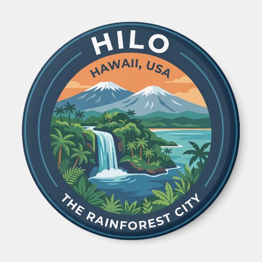 Hilo USA Magnet (Vorne)
