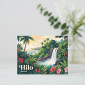 Hilo USA Postkarte (Stehend Vorderseite)