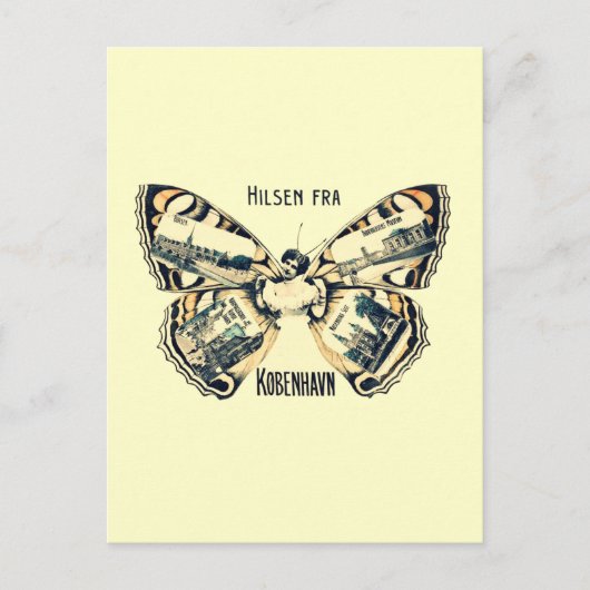 Hilsen Fra Kobenhavn - Grüße aus Kopenhagen Postkarte (Vorderseite)