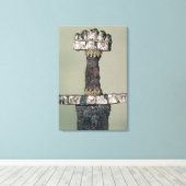 Hilt eines Wikinger Schwert, gefunden in Hedeby, D Leinwanddruck (Insitu (Holzboden))