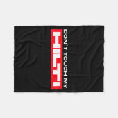 Hilti Fan Construction - Men's Black Short Sleeve  Fleecedecke (Vorderseite (Horizontal))