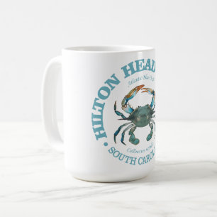 Hilton Head (blaue Krabbe) Kaffeetasse