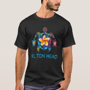 Hilton Head Carolina Tribal Gefärbte Krawatte Sea T-Shirt