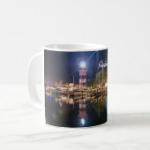 Hilton Head Hafen-Stadtkaffee-Tasse Kaffeetasse (Vorderseite Links)