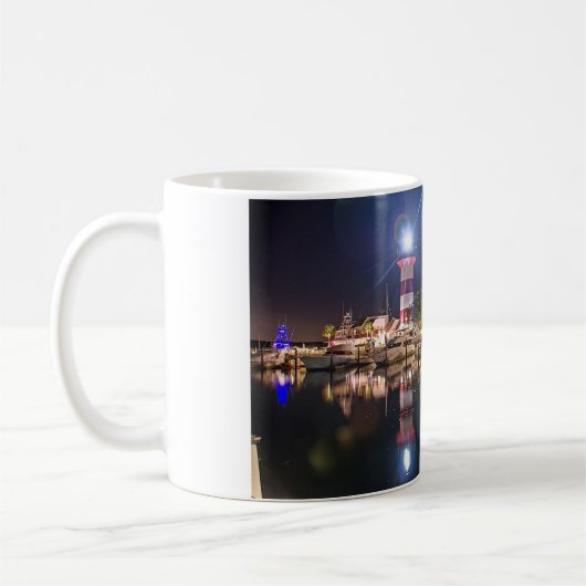 Hilton Head Hafen-Stadtkaffee-Tasse Kaffeetasse (Links)