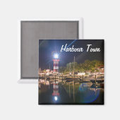 Hilton Head Harbour Town Lighthouse Magnet (Vorderseite/Rückseite)
