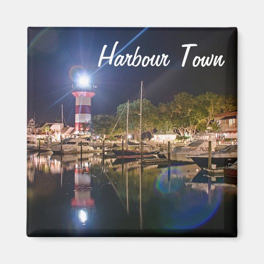 Hilton Head Harbour Town Lighthouse Magnet (Vorne)