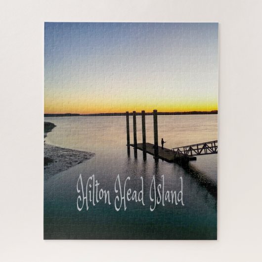 Hilton Head Insel South Carolina Puzzle (Vertikal)
