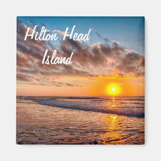 Hilton Head Island Beach Sunrise Magnet