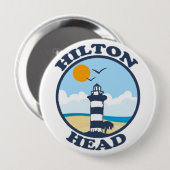 Hilton Head Island. Button (Vorne & Hinten)