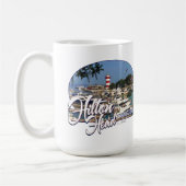 Hilton Head Island Harbortown Lighthouse Kaffeetasse (Links)