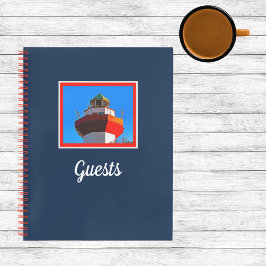 Hilton Head Island Harbour Town Lighthouse Guest Notizblock