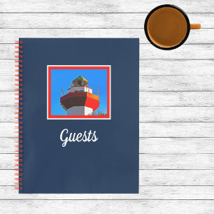 Hilton Head Island Harbour Town Lighthouse Guest Notizblock