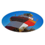 Hilton Head Island Harbour Town Lighthouse Schneidebrett (Ecke)