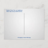 Hilton Head Island Harbour Town Pier & Lighthouse Postkarte (Rückseite)