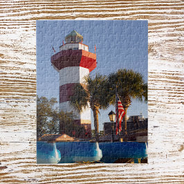 Hilton Head Island Kayaks und Lighthouse Puzzle