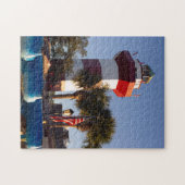 Hilton Head Island Kayaks und Lighthouse Puzzle (Horizontal)