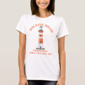 Hilton Head Island Lighthouse Harbour City Family T-Shirt (Vorderseite)