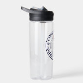 Hilton Head Island Lighthouse Retro Sunset Trinkflasche (Rechts)