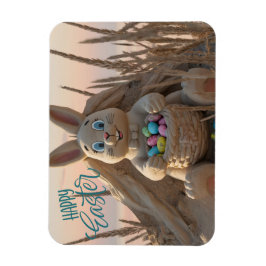 Hilton Head Island Osterhase-Sandsculptur Magnet