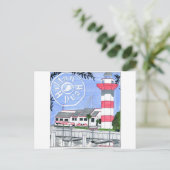HILTON HEAD ISLAND POSTKARTE (Stehend Vorderseite)
