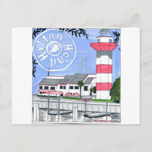 HILTON HEAD ISLAND POSTKARTE