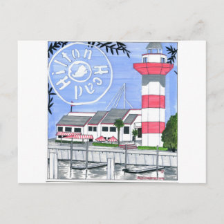 HILTON HEAD ISLAND POSTKARTE