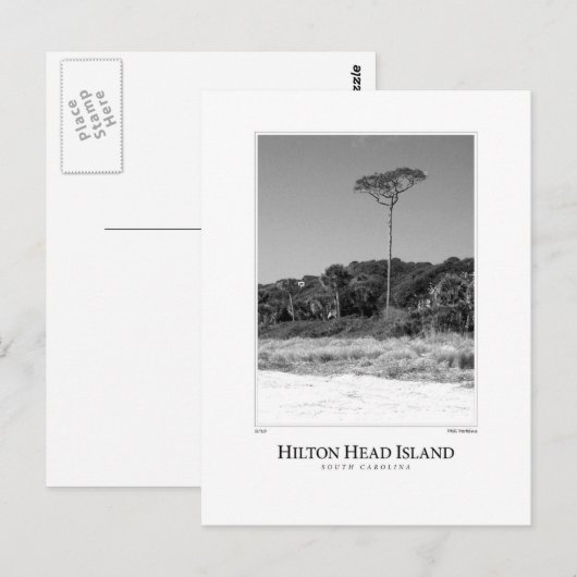 Hilton Head Island Postkarte (Vorne/Hinten)