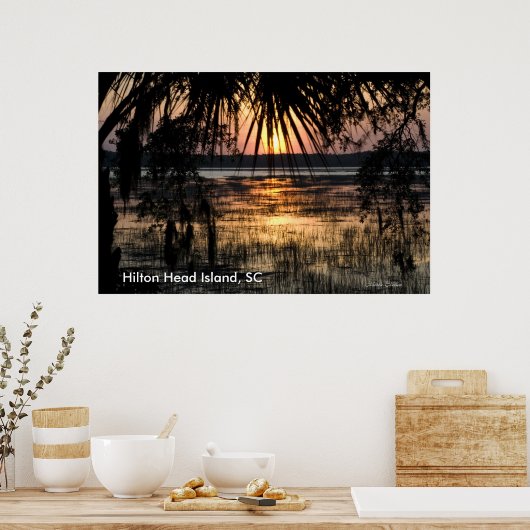 Hilton Head Island, SC Poster (Küche)